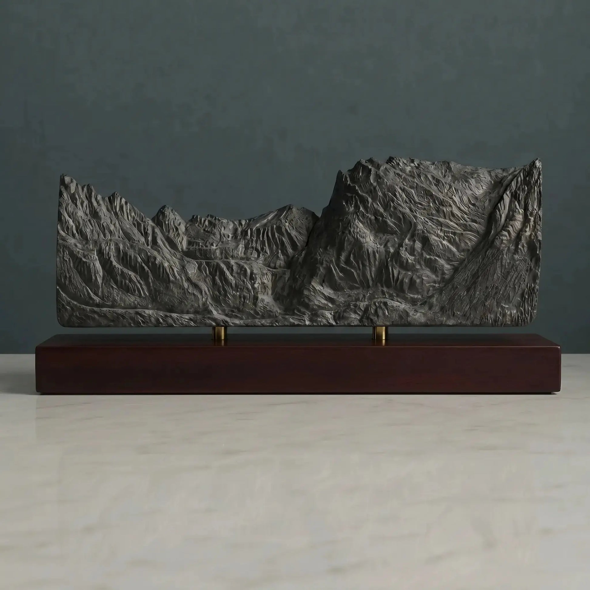 Navajo & Shoshoni Peak Sculpture (View from Lake Isabelle, Colorado) Sculpted Peaks