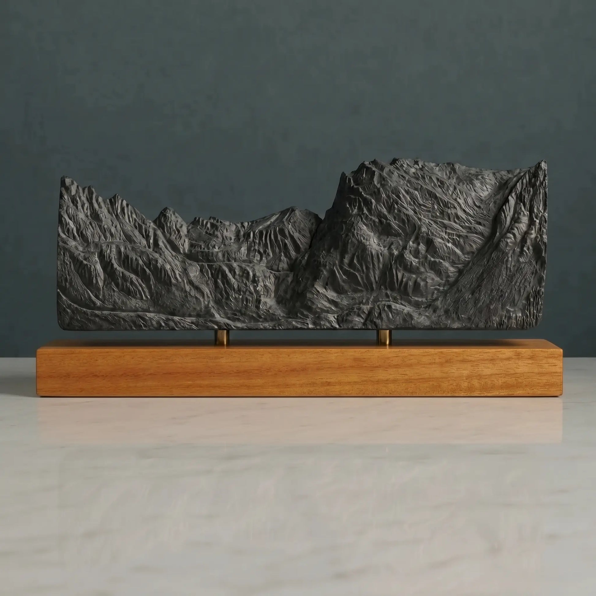 Navajo & Shoshoni Peak Sculpture (View from Lake Isabelle, Colorado) Sculpted Peaks
