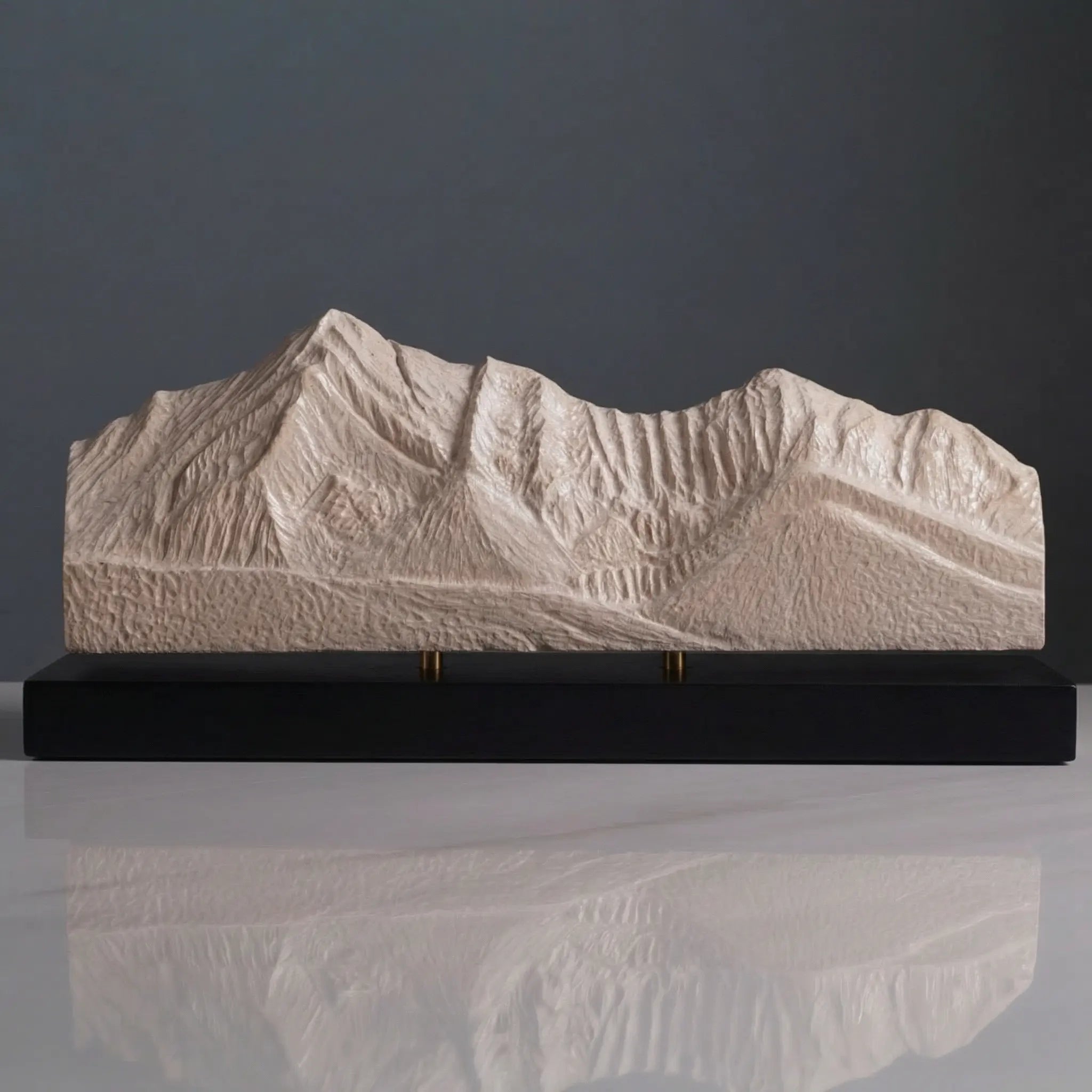 Mount Ogden Sculpture (East Face, Snowbasin, Utah) Sculpted Peaks