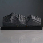 Mount Ogden Sculpture (East Face, Snowbasin, Utah) Sculpted Peaks
