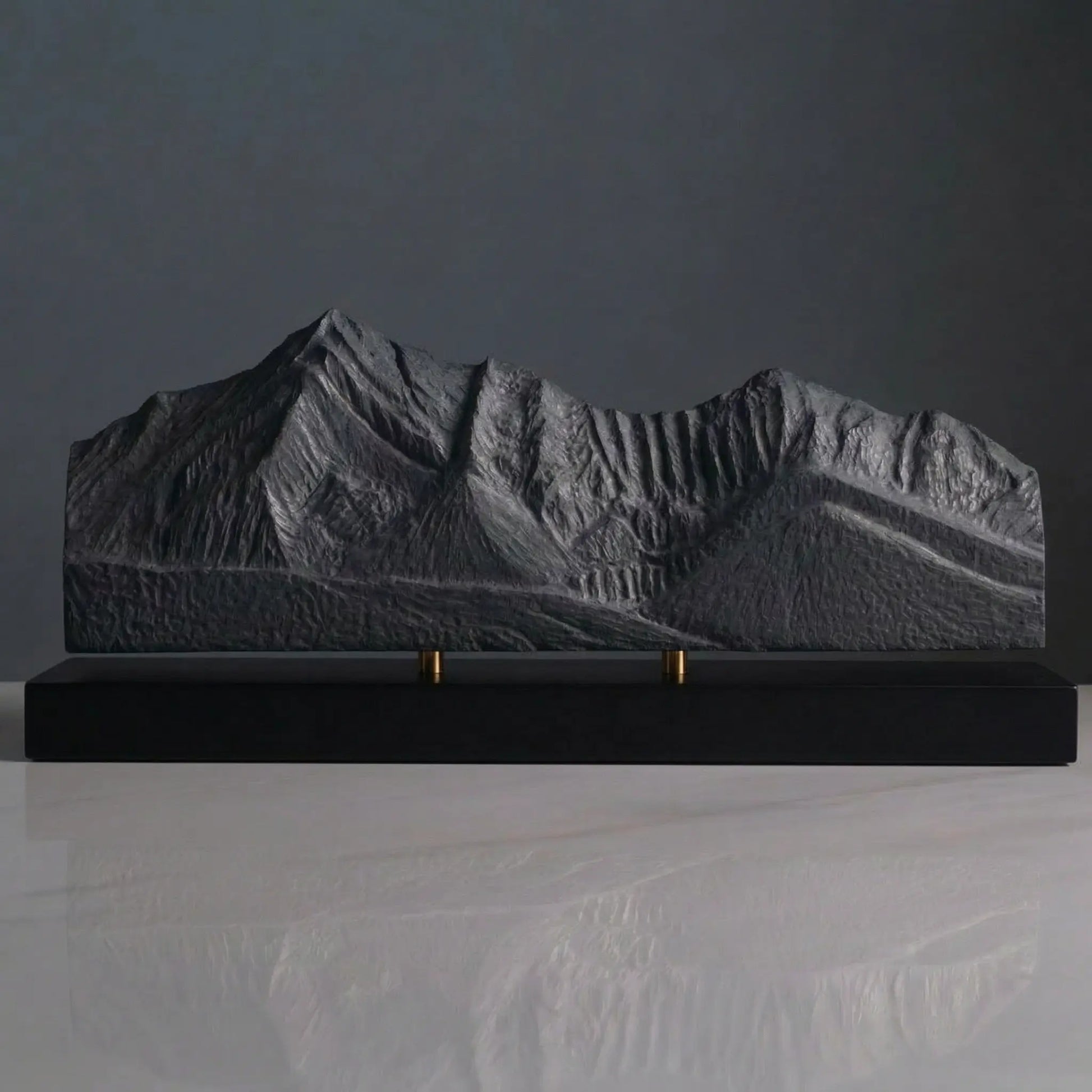 Mount Ogden Sculpture (East Face, Snowbasin, Utah) Sculpted Peaks