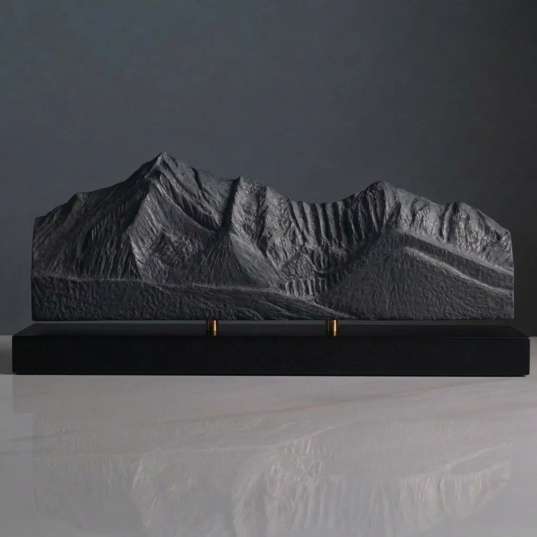 Mount Ogden Sculpture (East Face, Snowbasin, Utah) Sculpted Peaks