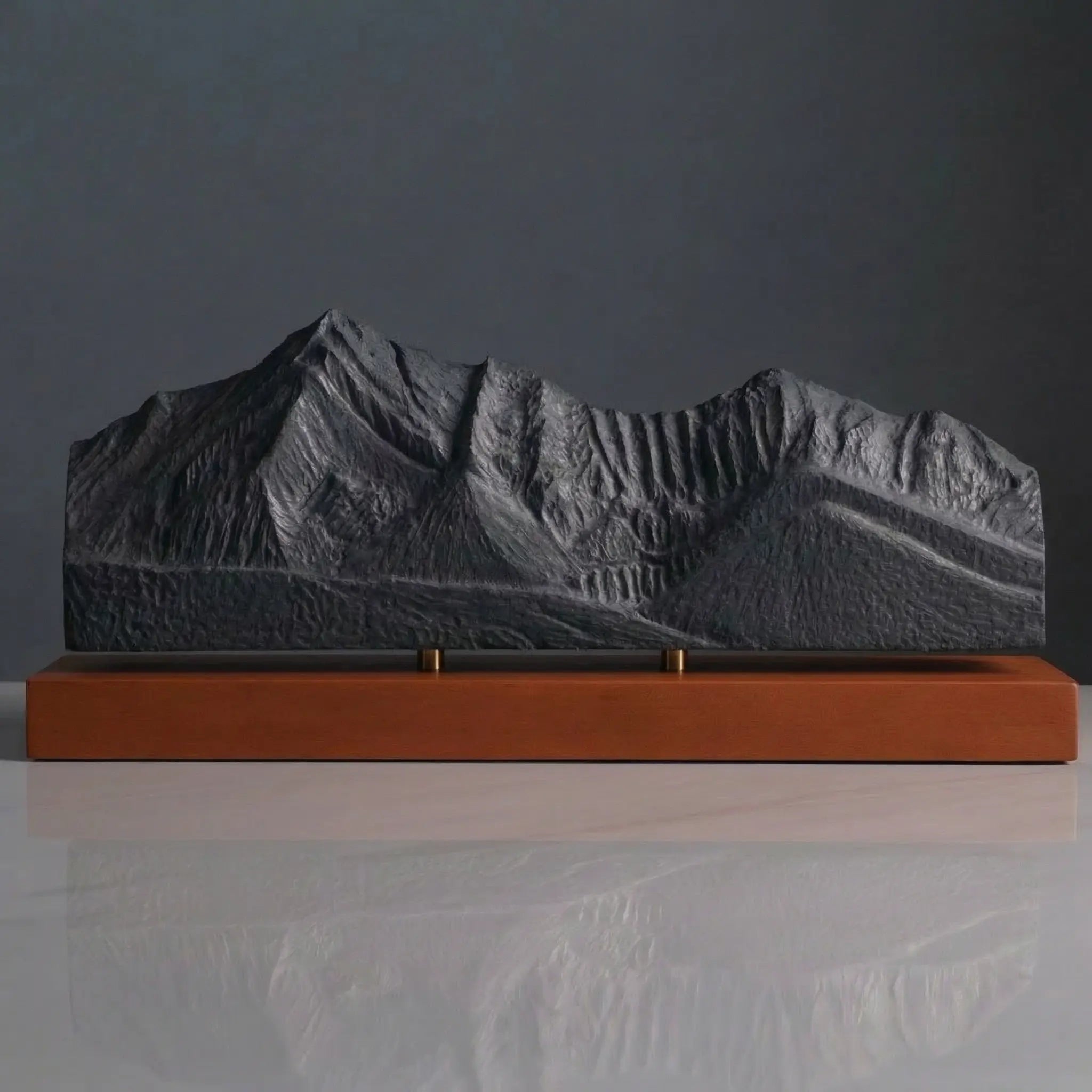 Mount Ogden Sculpture (East Face, Snowbasin, Utah) Sculpted Peaks