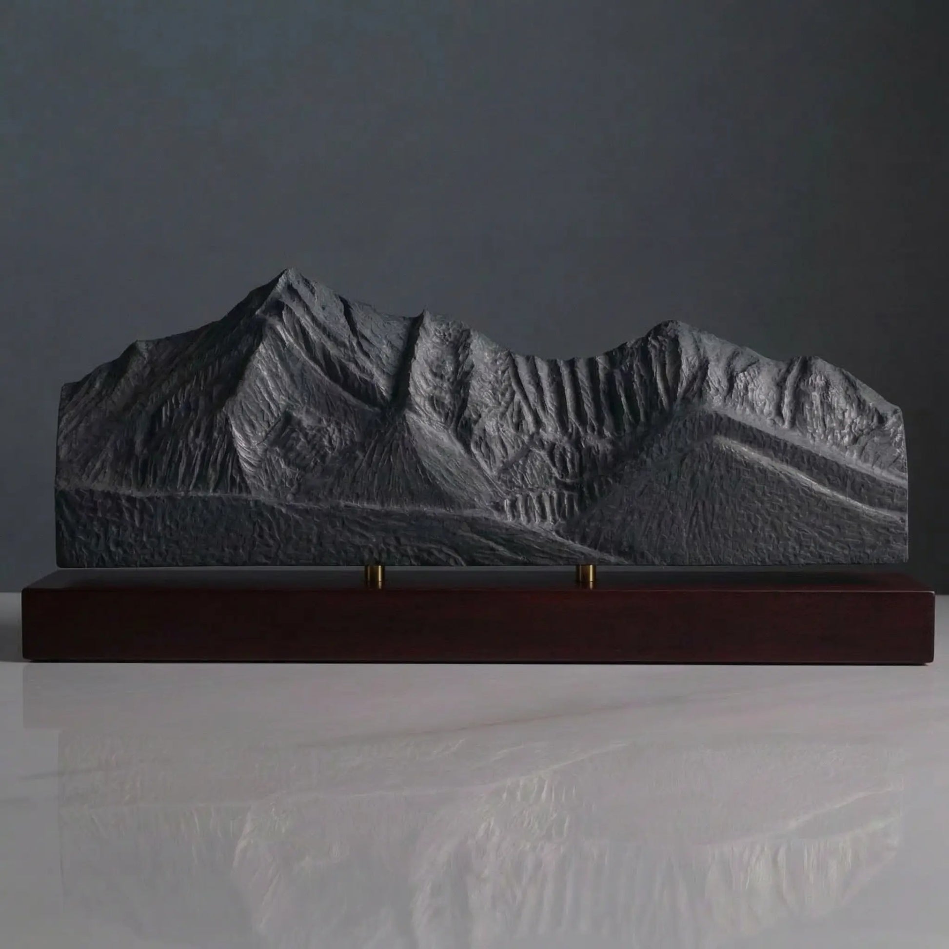 Mount Ogden Sculpture (East Face, Snowbasin, Utah) Sculpted Peaks