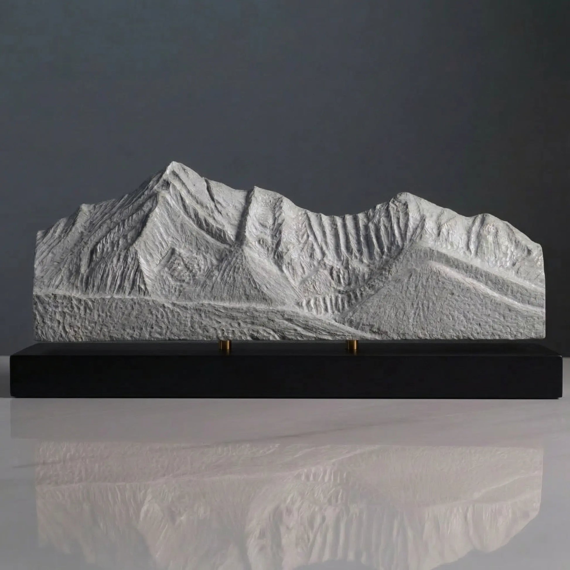 Mount Ogden Sculpture (East Face, Snowbasin, Utah) Sculpted Peaks