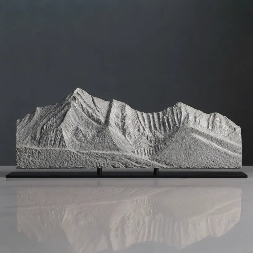 Mount Ogden Sculpture (East Face, Snowbasin, Utah) Sculpted Peaks