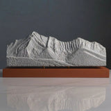Mount Ogden Sculpture (East Face, Snowbasin, Utah) Sculpted Peaks