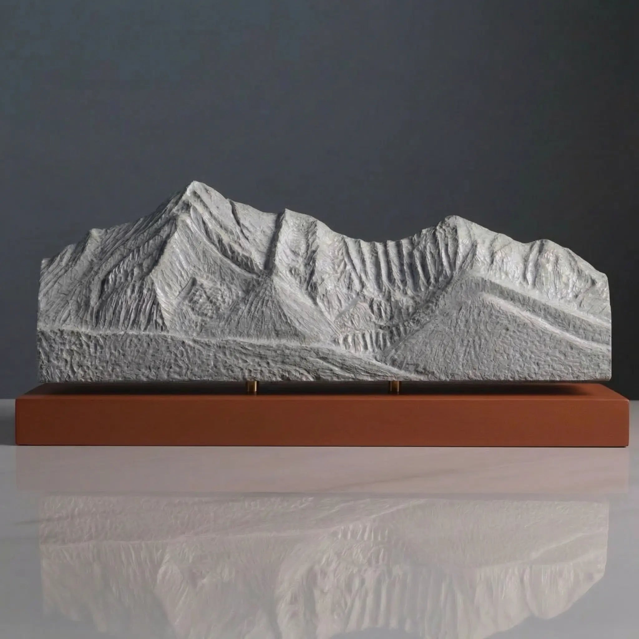 Mount Ogden Sculpture (East Face, Snowbasin, Utah) Sculpted Peaks
