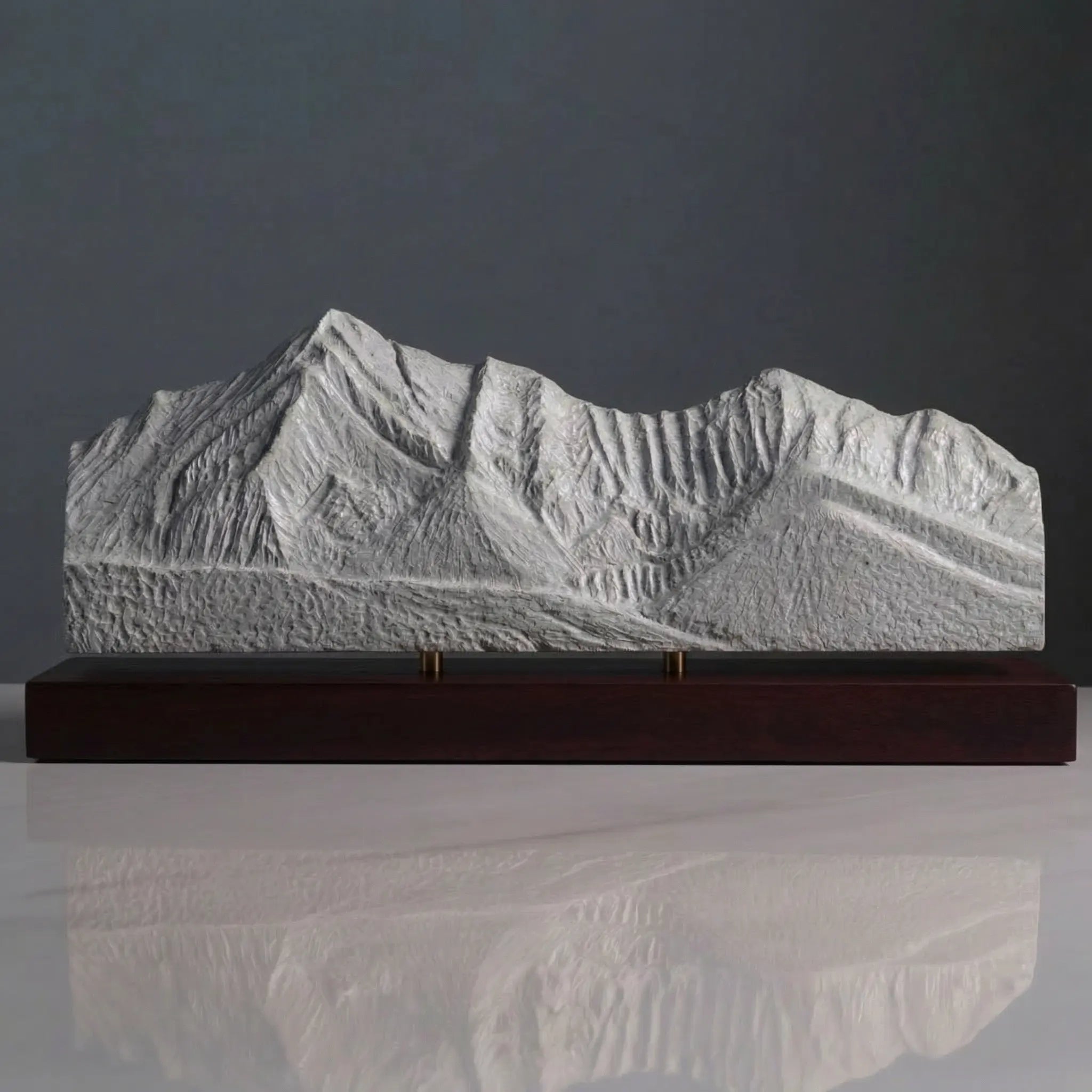 Mount Ogden Sculpture (East Face, Snowbasin, Utah) Sculpted Peaks