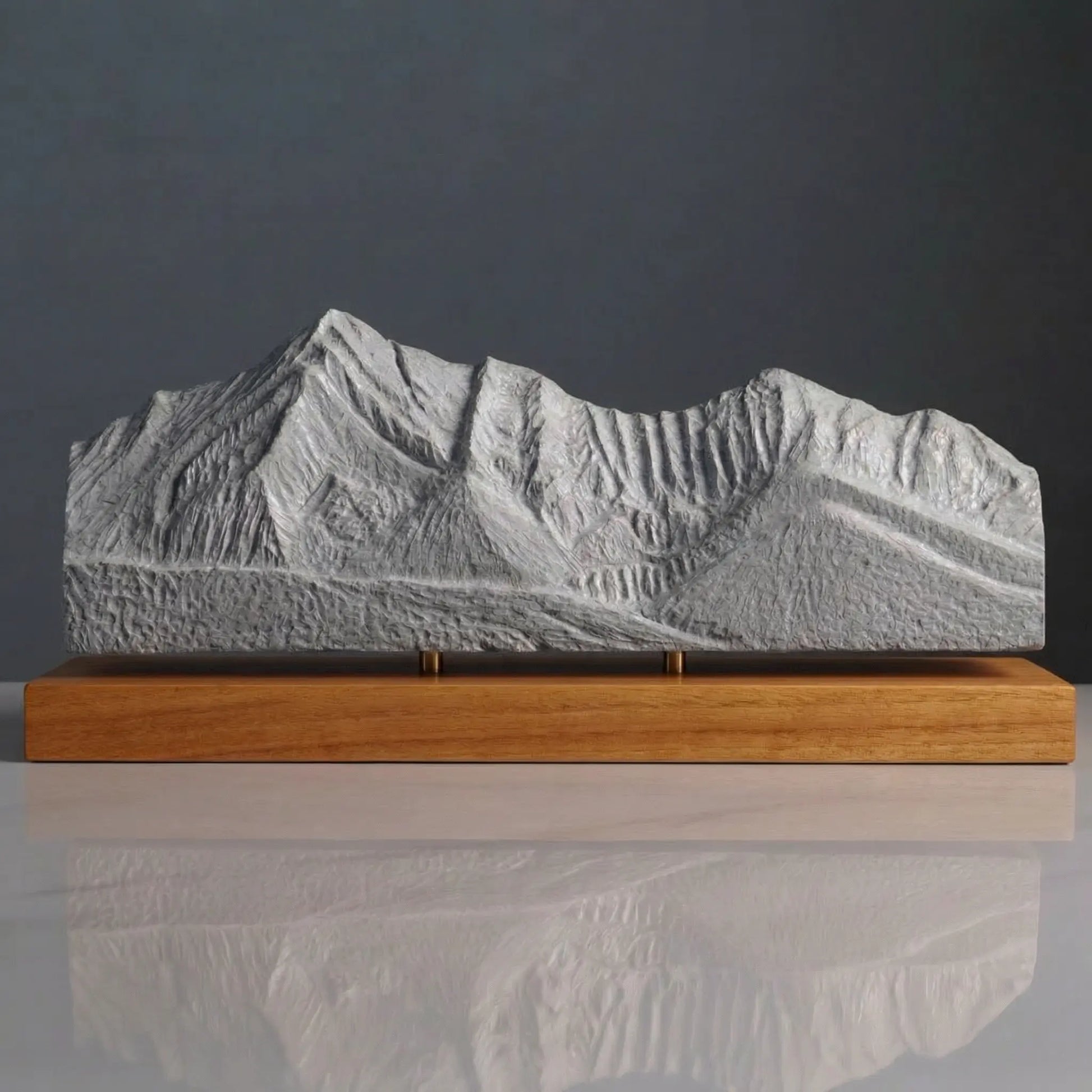 Mount Ogden Sculpture (East Face, Snowbasin, Utah) Sculpted Peaks