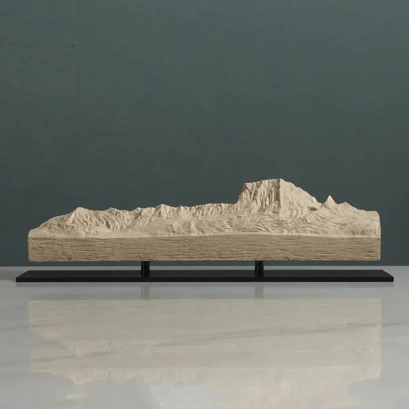 Old Chief Mountain Sculpture (Foothills View, Montana–Alberta) Sculpted Peaks