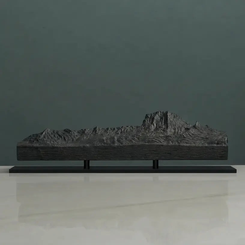 Old Chief Mountain Sculpture (Foothills View, Montana–Alberta) Sculpted Peaks