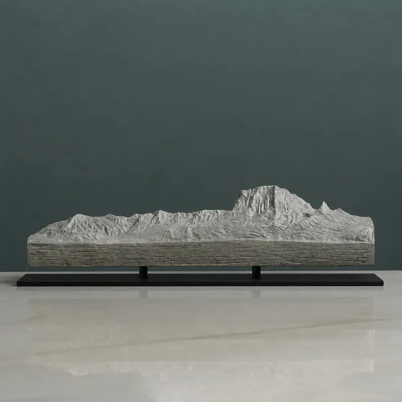 Old Chief Mountain Sculpture (Foothills View, Montana–Alberta) Sculpted Peaks