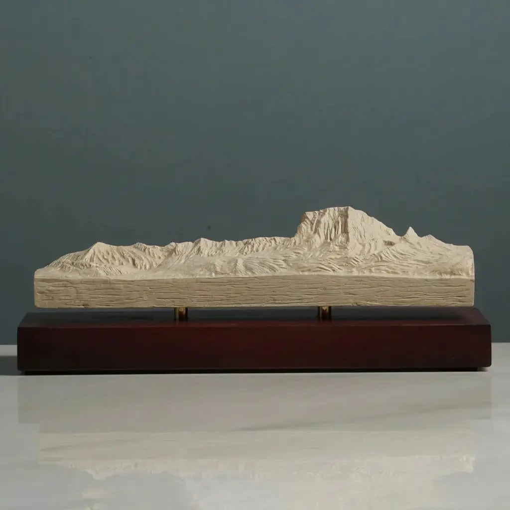 Old Chief Mountain Sculpture (Foothills View, Montana–Alberta) Sculpted Peaks