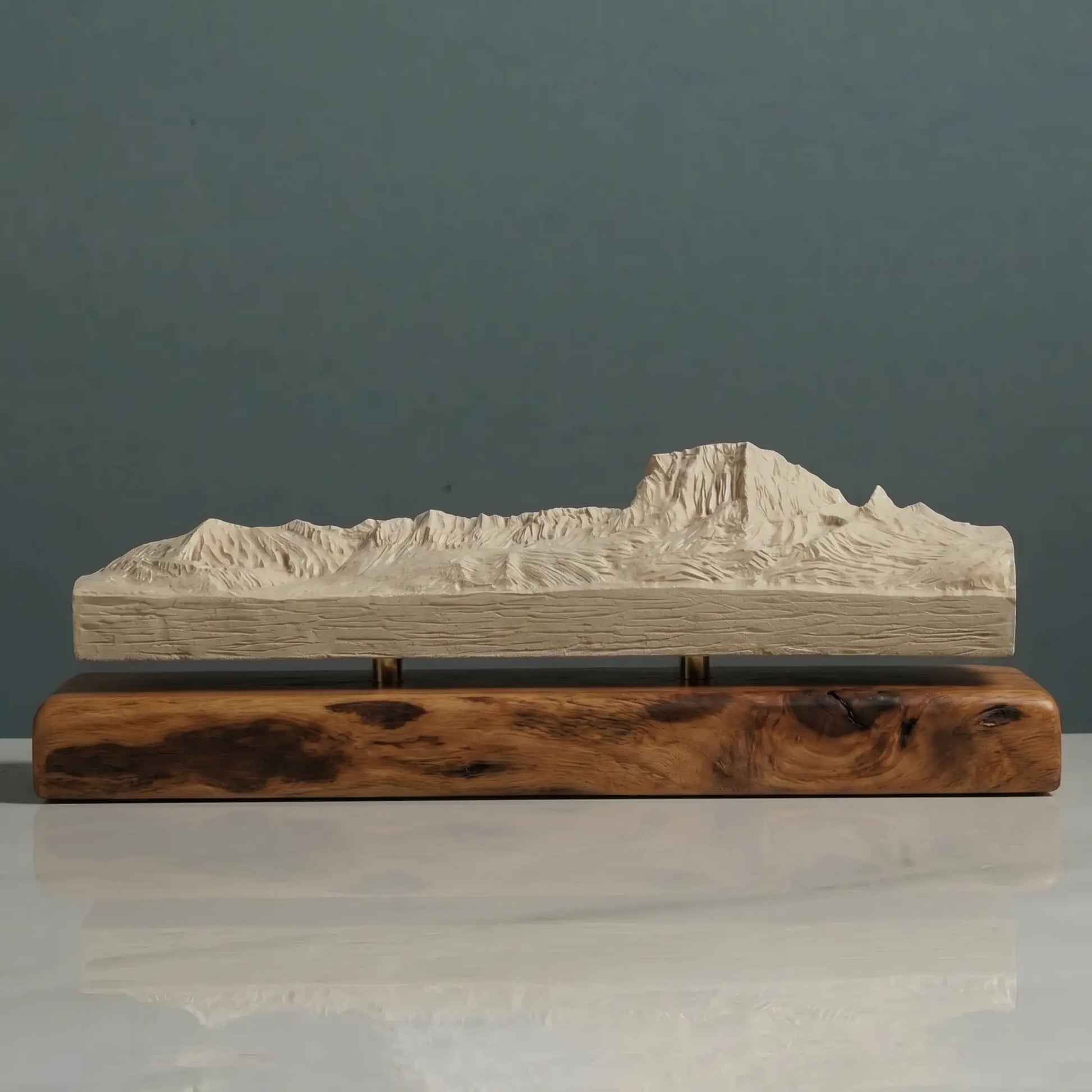 Old Chief Mountain Sculpture (Foothills View, Montana–Alberta) Sculpted Peaks