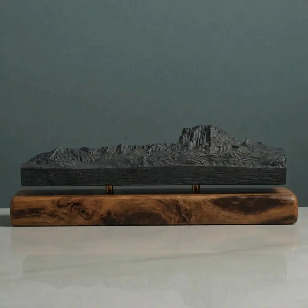 Old Chief Mountain Sculpture (Foothills View, Montana–Alberta) Sculpted Peaks