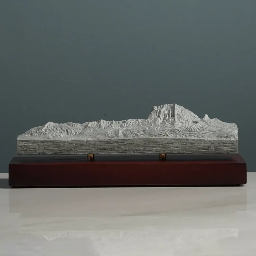 Old Chief Mountain Sculpture (Foothills View, Montana–Alberta) Sculpted Peaks