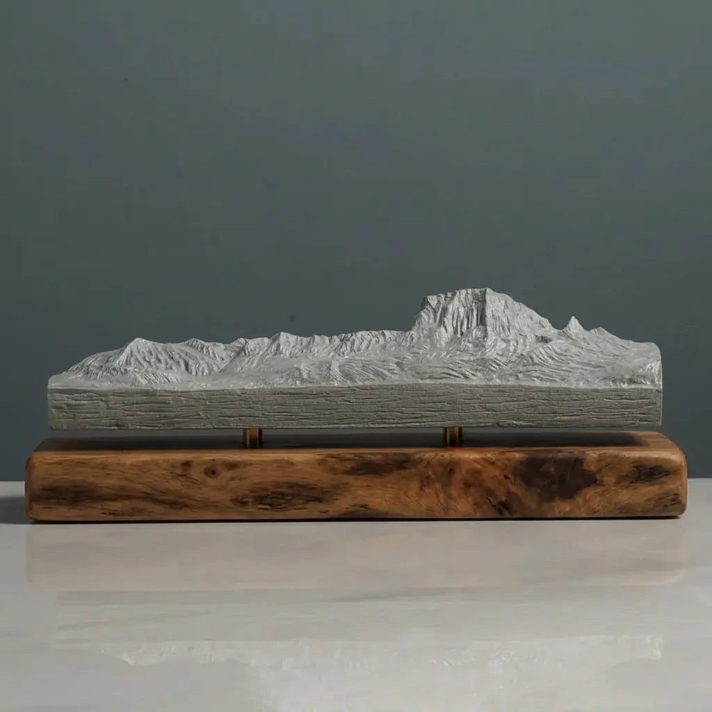 Old Chief Mountain Sculpture (Foothills View, Montana–Alberta) Sculpted Peaks