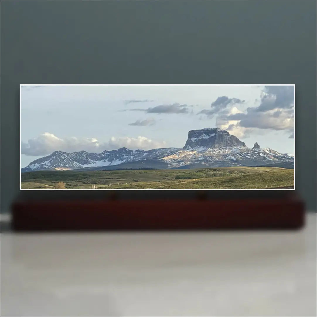Old Chief Mountain Sculpture (Foothills View, Montana–Alberta) Sculpted Peaks