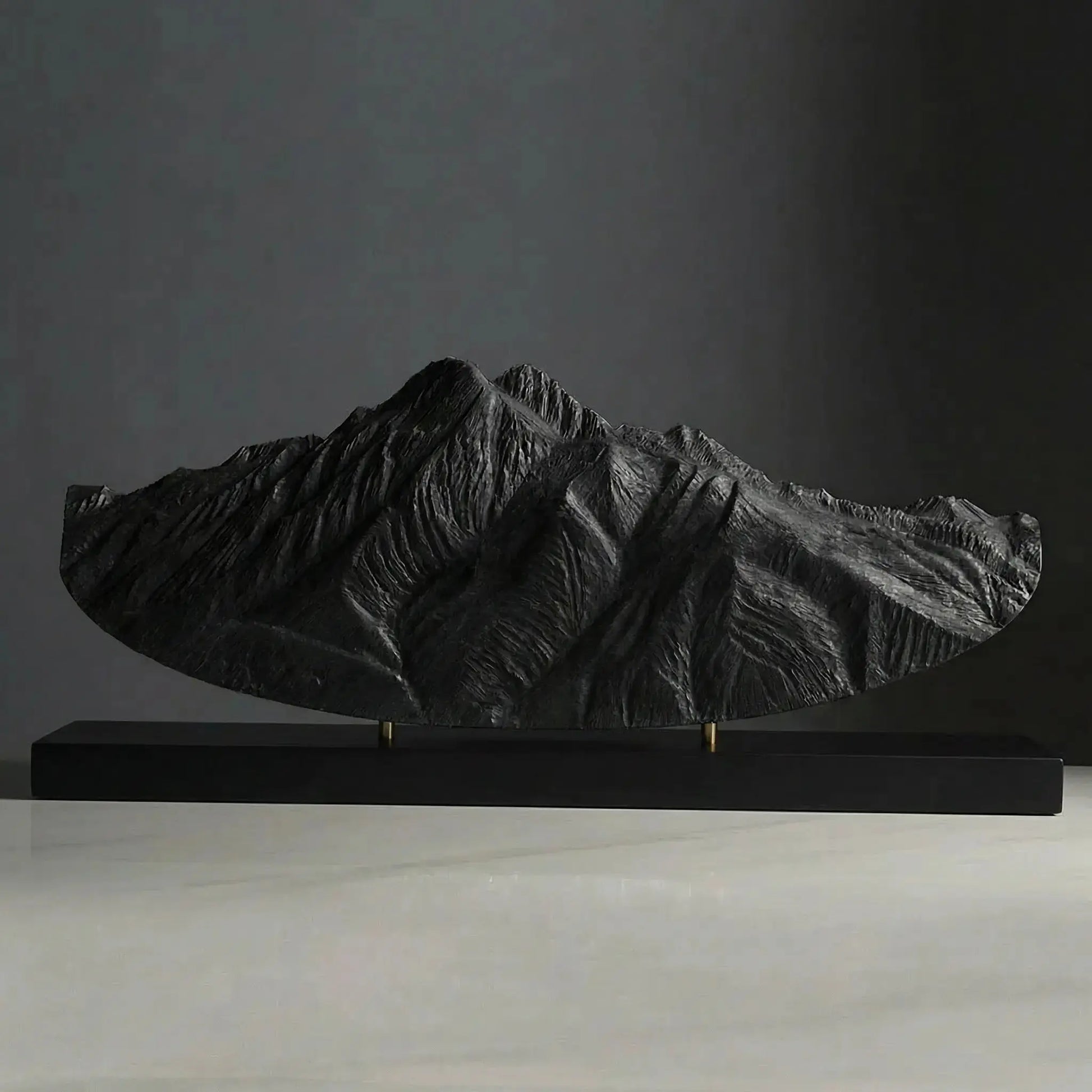 Mount Olympus (View from Salt Lake Valley, Utah) Sculpture Sculpted Peaks