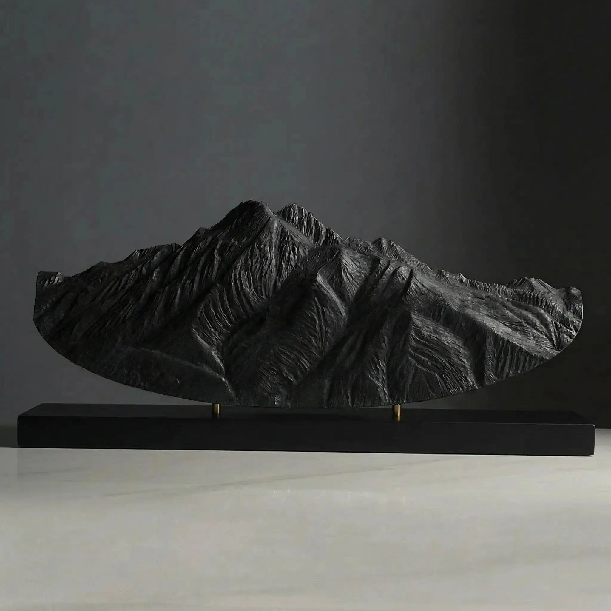 Mount Olympus (View from Salt Lake Valley, Utah) Sculpture Sculpted Peaks