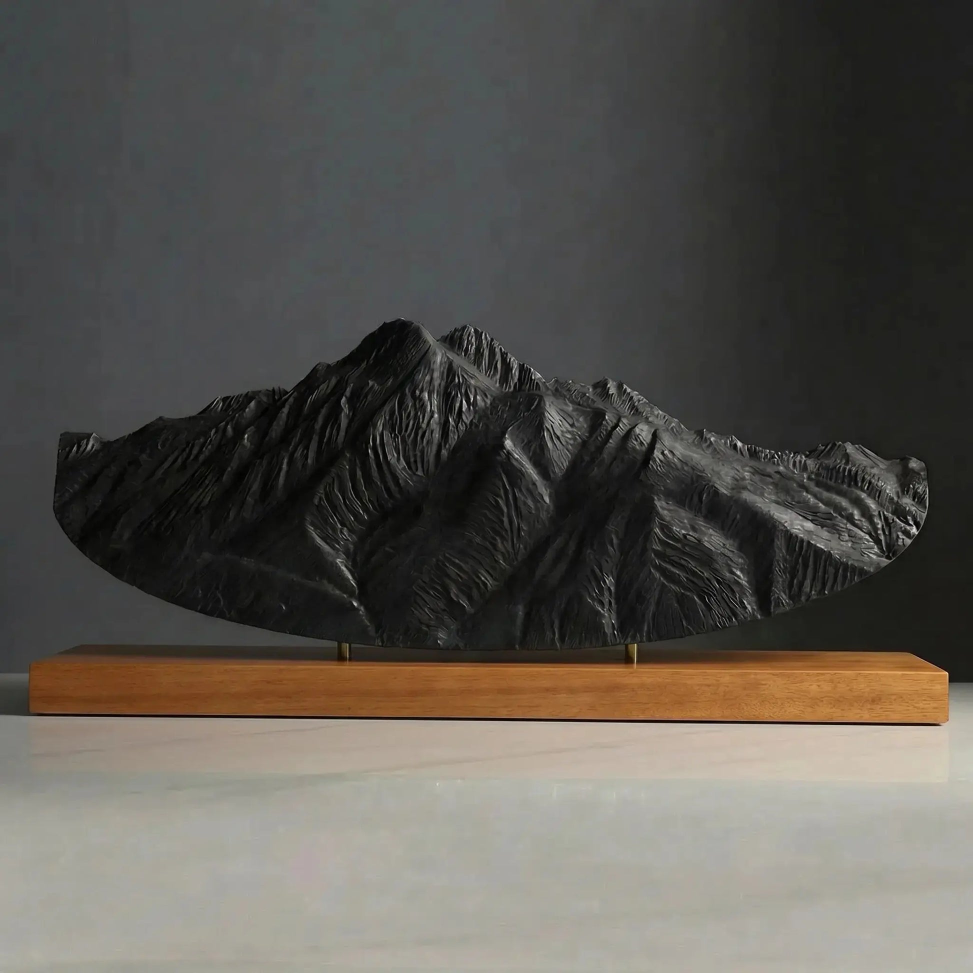 Mount Olympus (View from Salt Lake Valley, Utah) Sculpture Sculpted Peaks