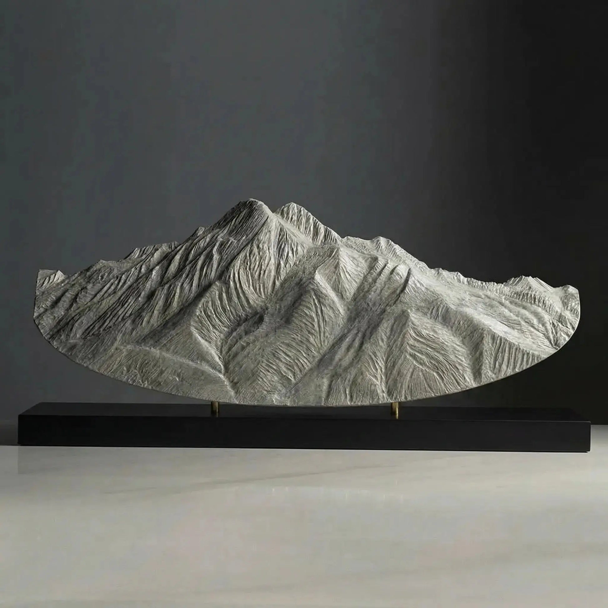 Mount Olympus (View from Salt Lake Valley, Utah) Sculpture Sculpted Peaks