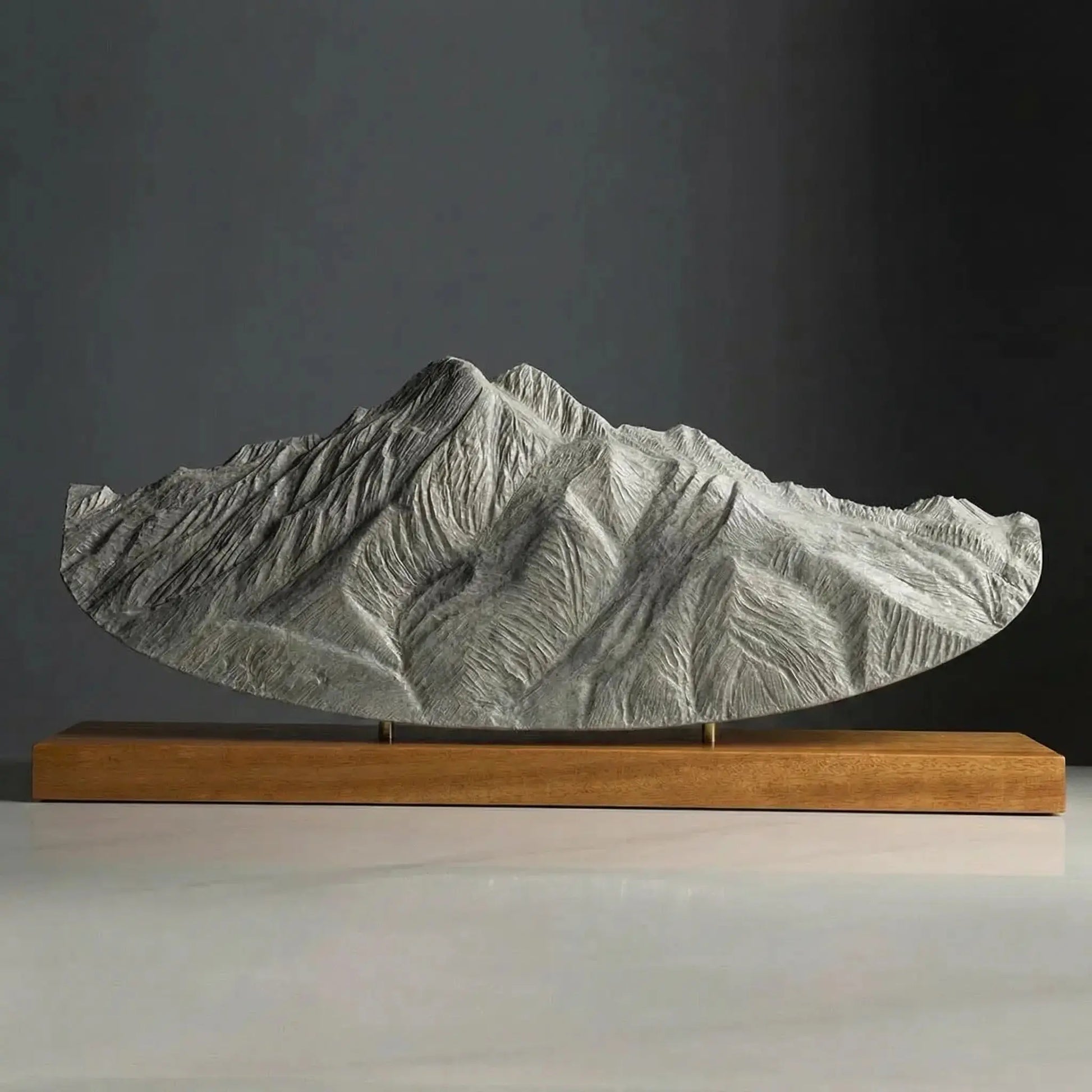 Mount Olympus (View from Salt Lake Valley, Utah) Sculpture Sculpted Peaks