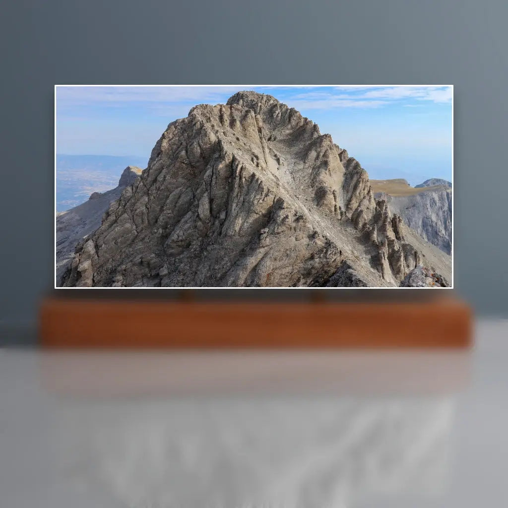 Mytikas Peak Sculpture (Mount Olympus, Greece) Sculpted Peaks