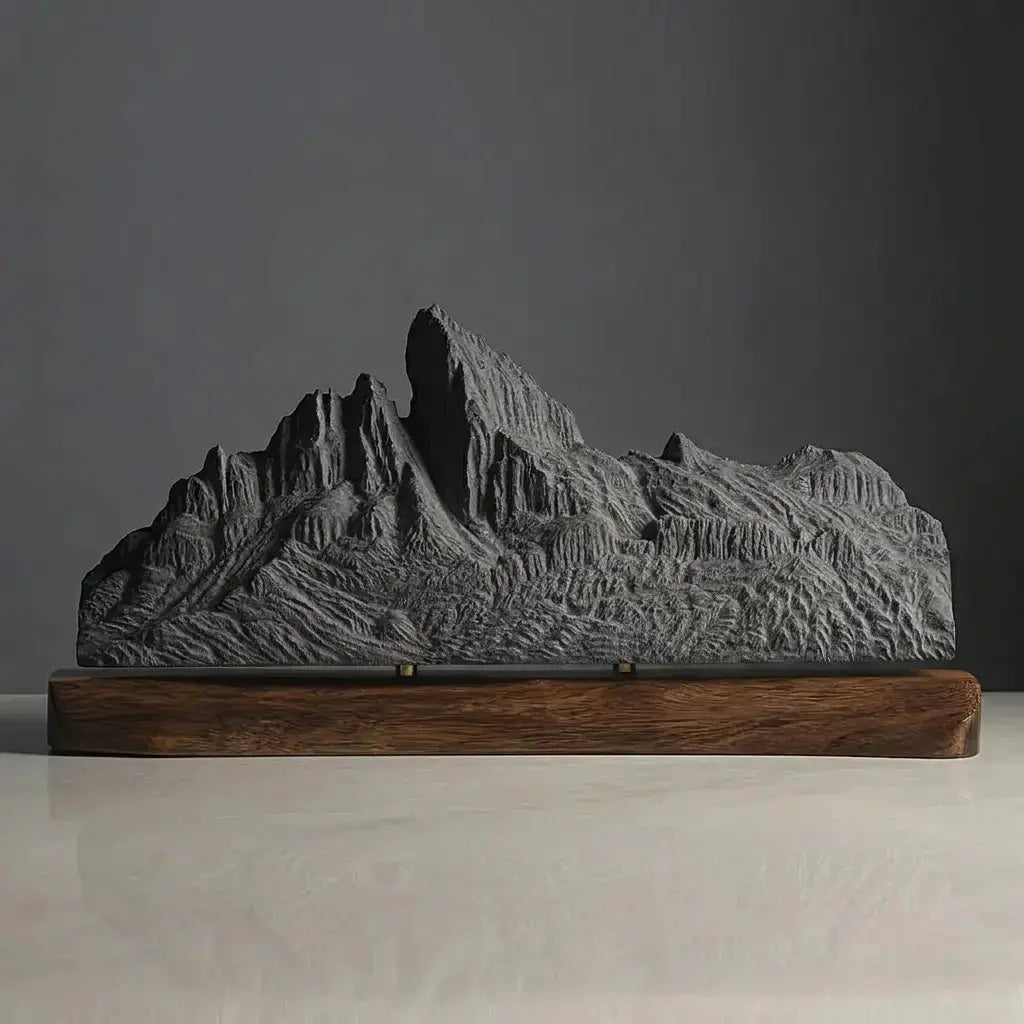 Mount Otemanu (Bora Bora) Sculpture Sculpted Peaks