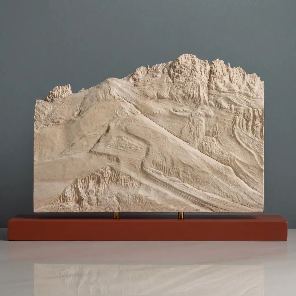 Palmyra Peak Sculpture - Telluride Ski Resort Sculpted Peaks