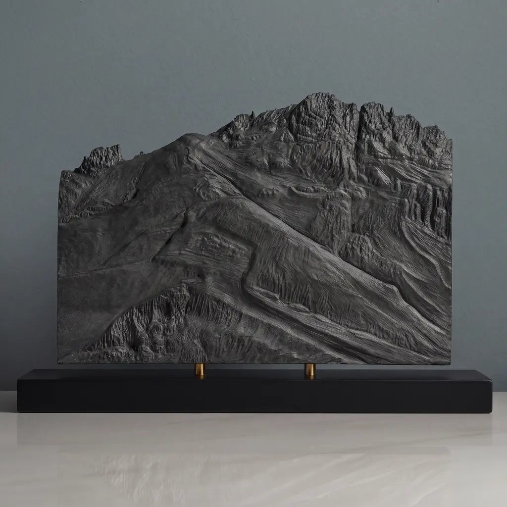 Palmyra Peak Sculpture - Telluride Ski Resort Sculpted Peaks