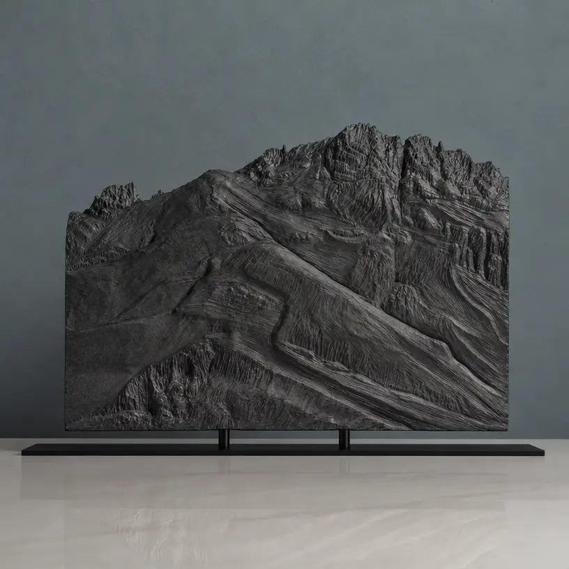 Palmyra Peak Sculpture - Telluride Ski Resort Sculpted Peaks
