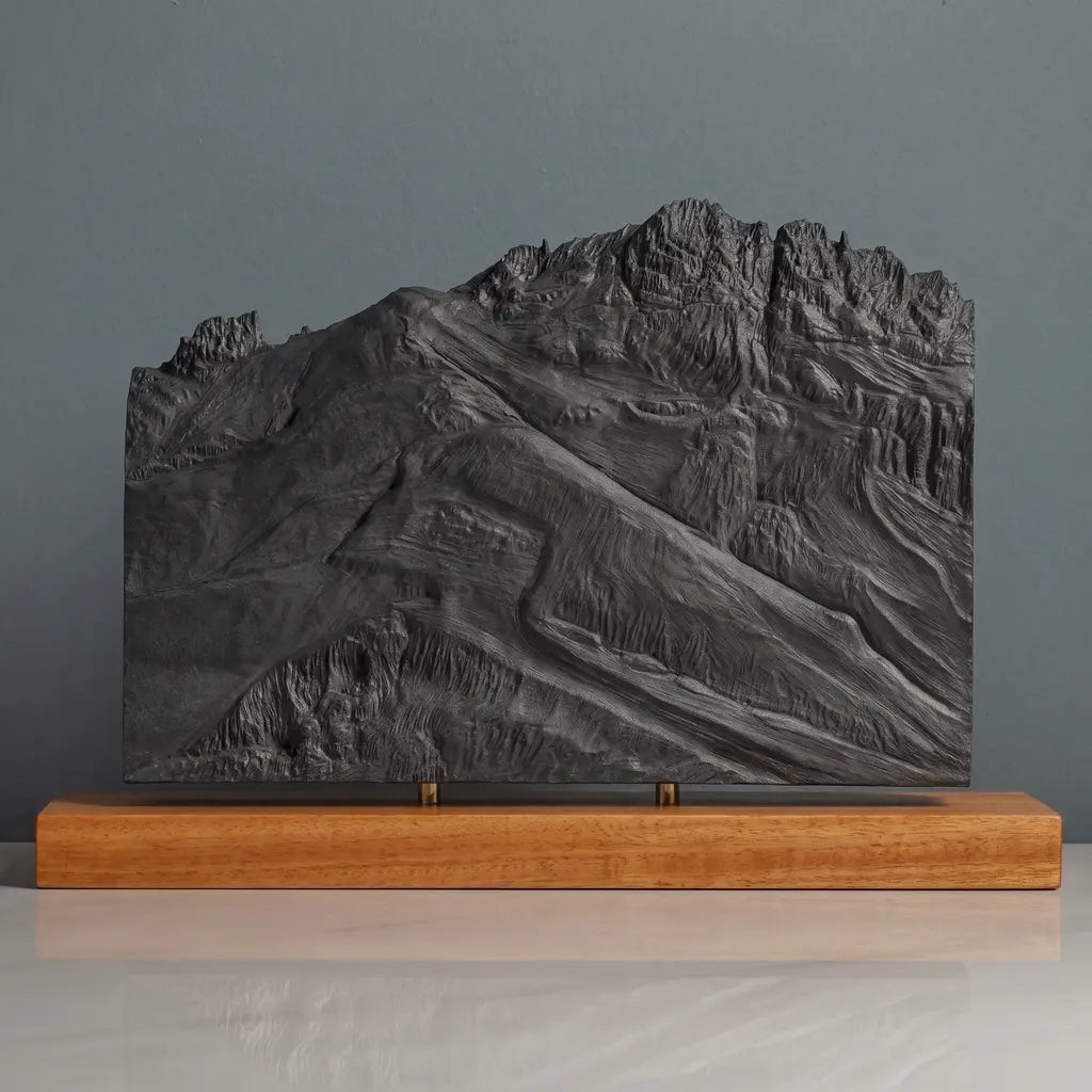 Palmyra Peak Sculpture - Telluride Ski Resort Sculpted Peaks
