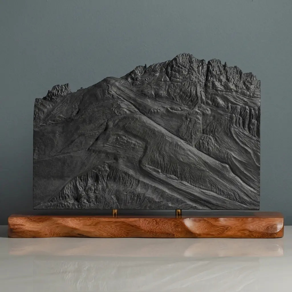 Palmyra Peak Sculpture - Telluride Ski Resort Sculpted Peaks