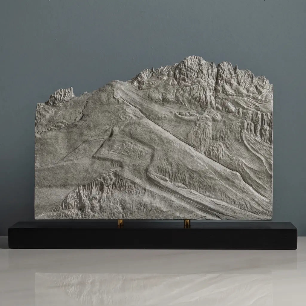 Palmyra Peak Sculpture - Telluride Ski Resort Sculpted Peaks