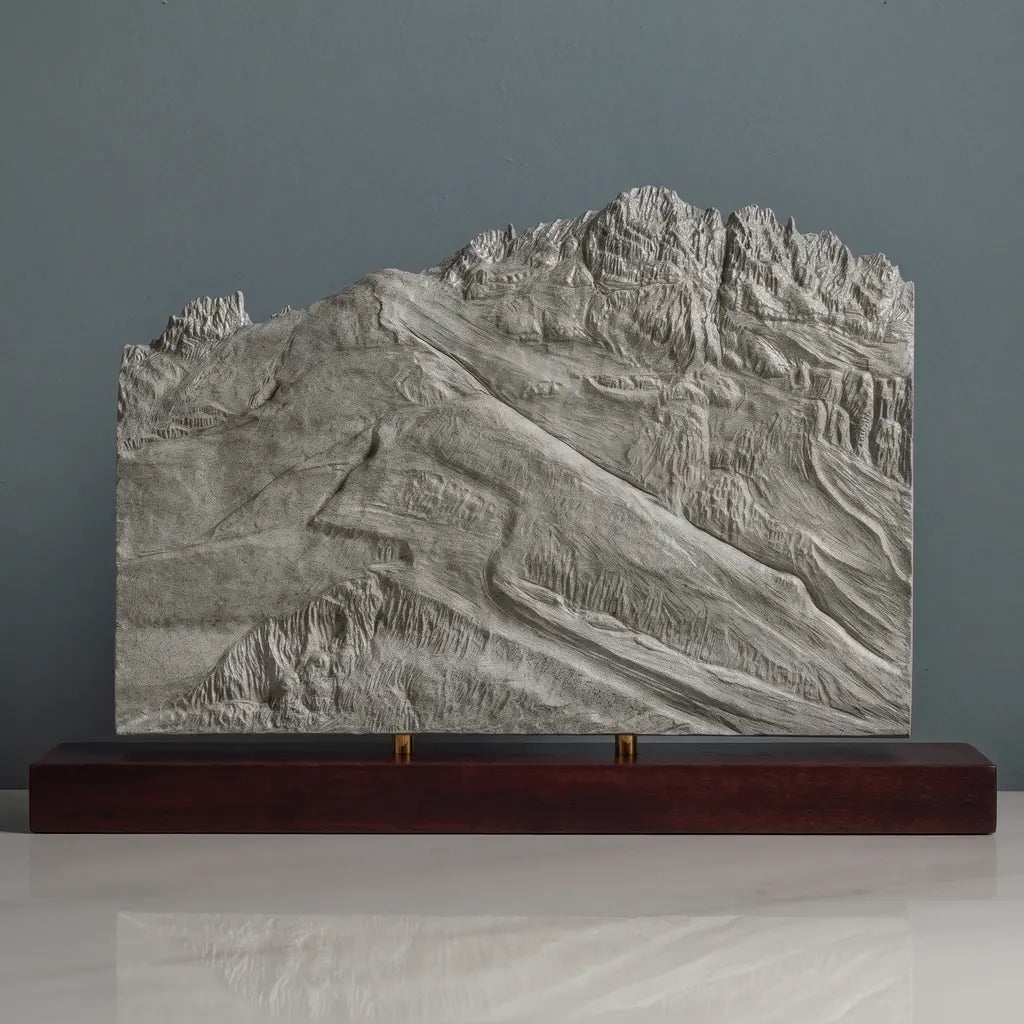 Palmyra Peak Sculpture - Telluride Ski Resort Sculpted Peaks