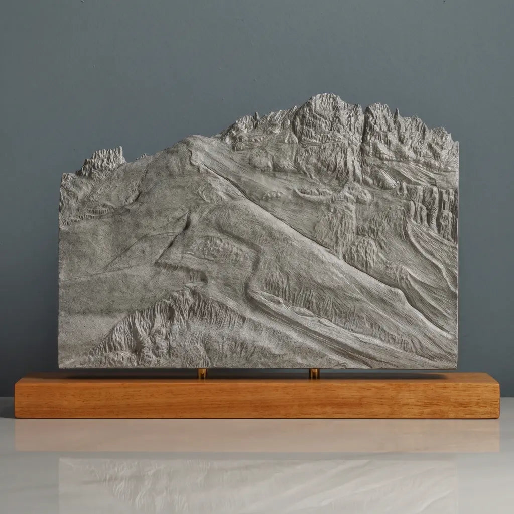 Palmyra Peak Sculpture - Telluride Ski Resort Sculpted Peaks