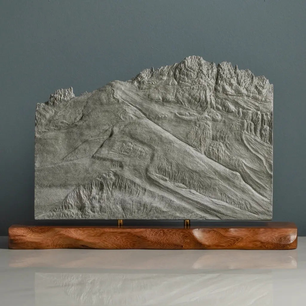 Palmyra Peak Sculpture - Telluride Ski Resort Sculpted Peaks