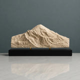 Pico de Orizaba Sculpture (View from Orizaba, Mexico) Sculpted Peaks