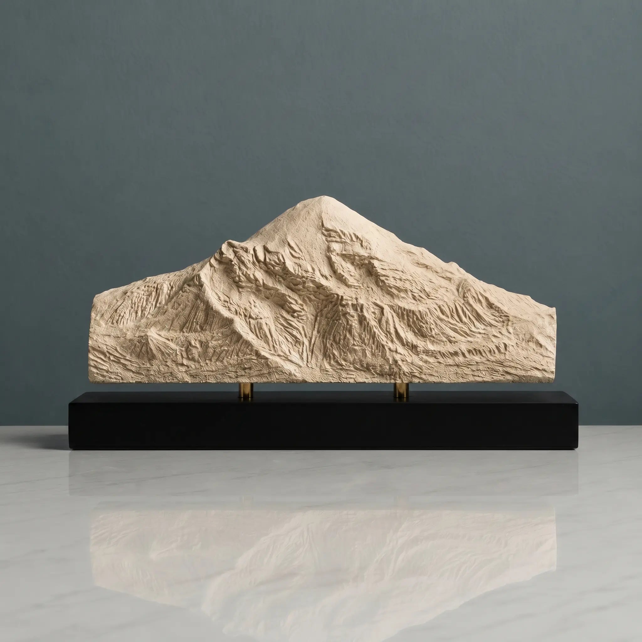 Pico de Orizaba Sculpture (View from Orizaba, Mexico) Sculpted Peaks
