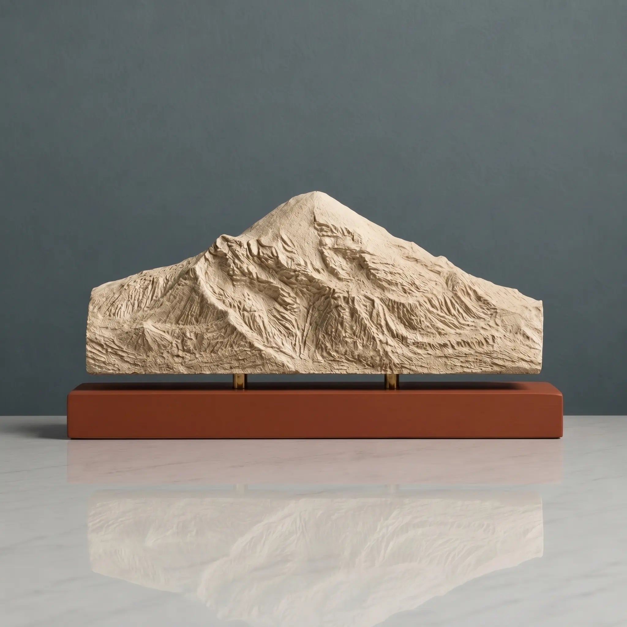 Pico de Orizaba Sculpture (View from Orizaba, Mexico) Sculpted Peaks