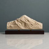 Pico de Orizaba Sculpture (View from Orizaba, Mexico) Sculpted Peaks