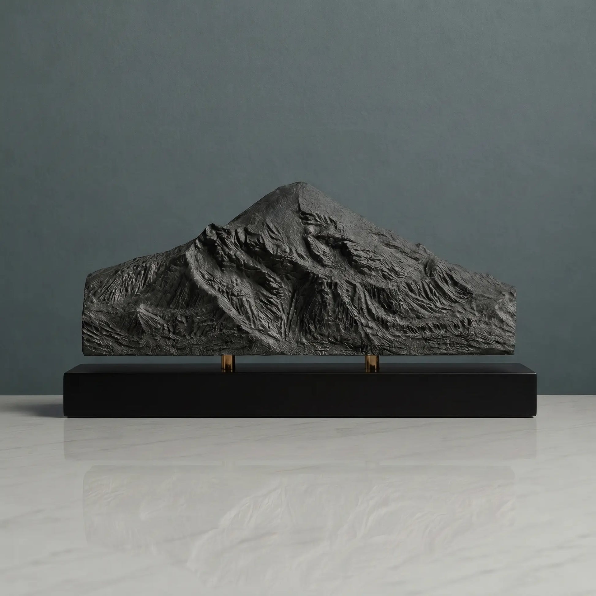 Pico de Orizaba Sculpture (View from Orizaba, Mexico) Sculpted Peaks