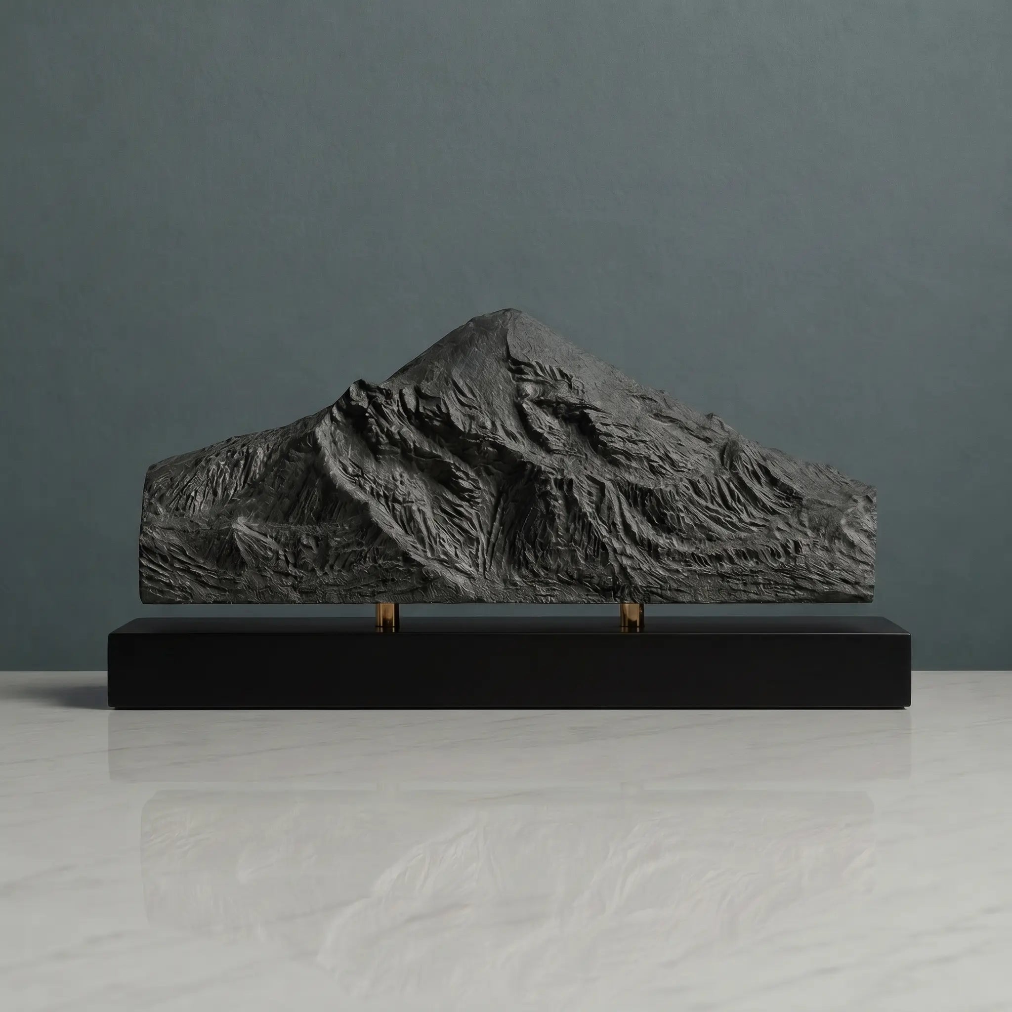 Pico de Orizaba Sculpture (View from Orizaba, Mexico) Sculpted Peaks