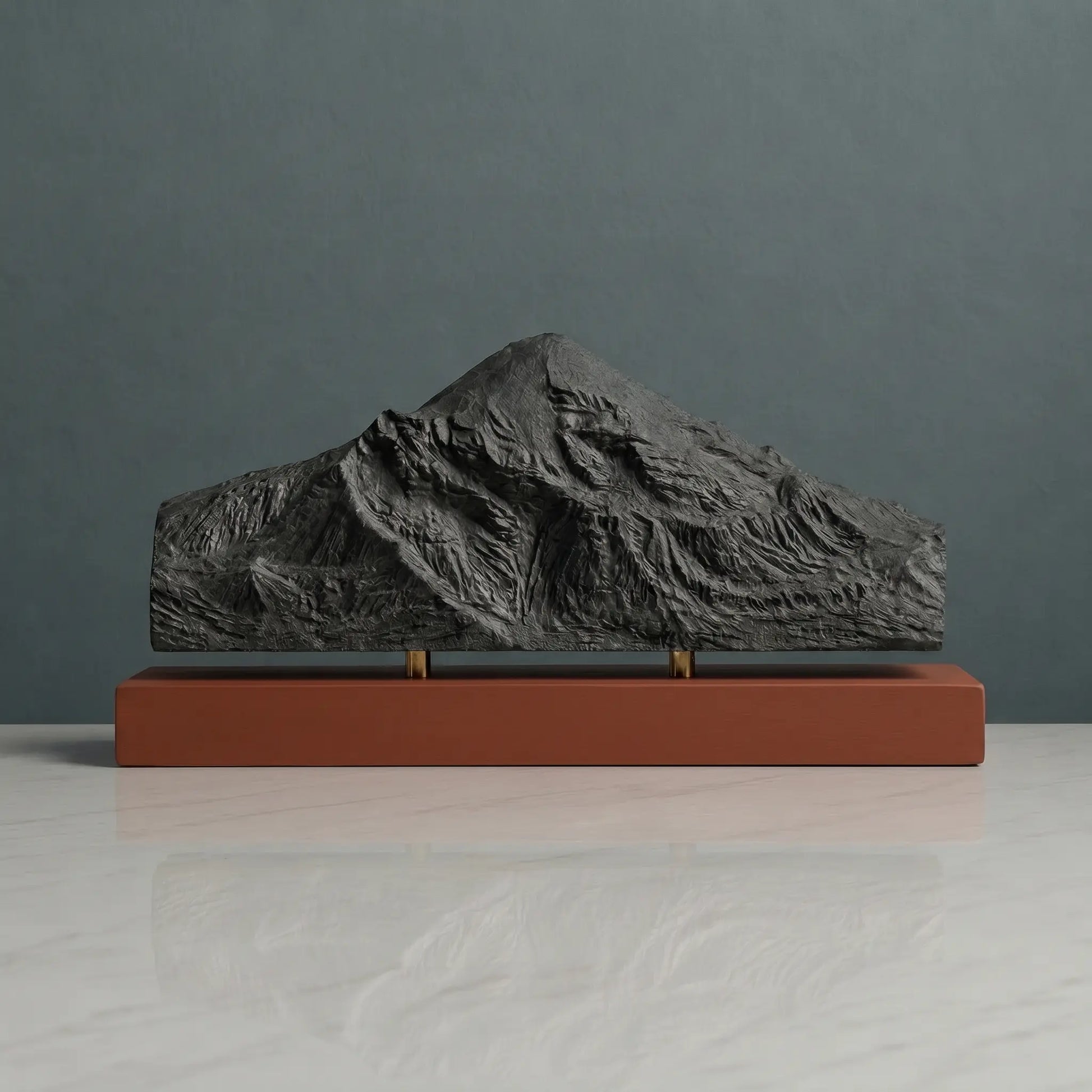 Pico de Orizaba Sculpture (View from Orizaba, Mexico) Sculpted Peaks