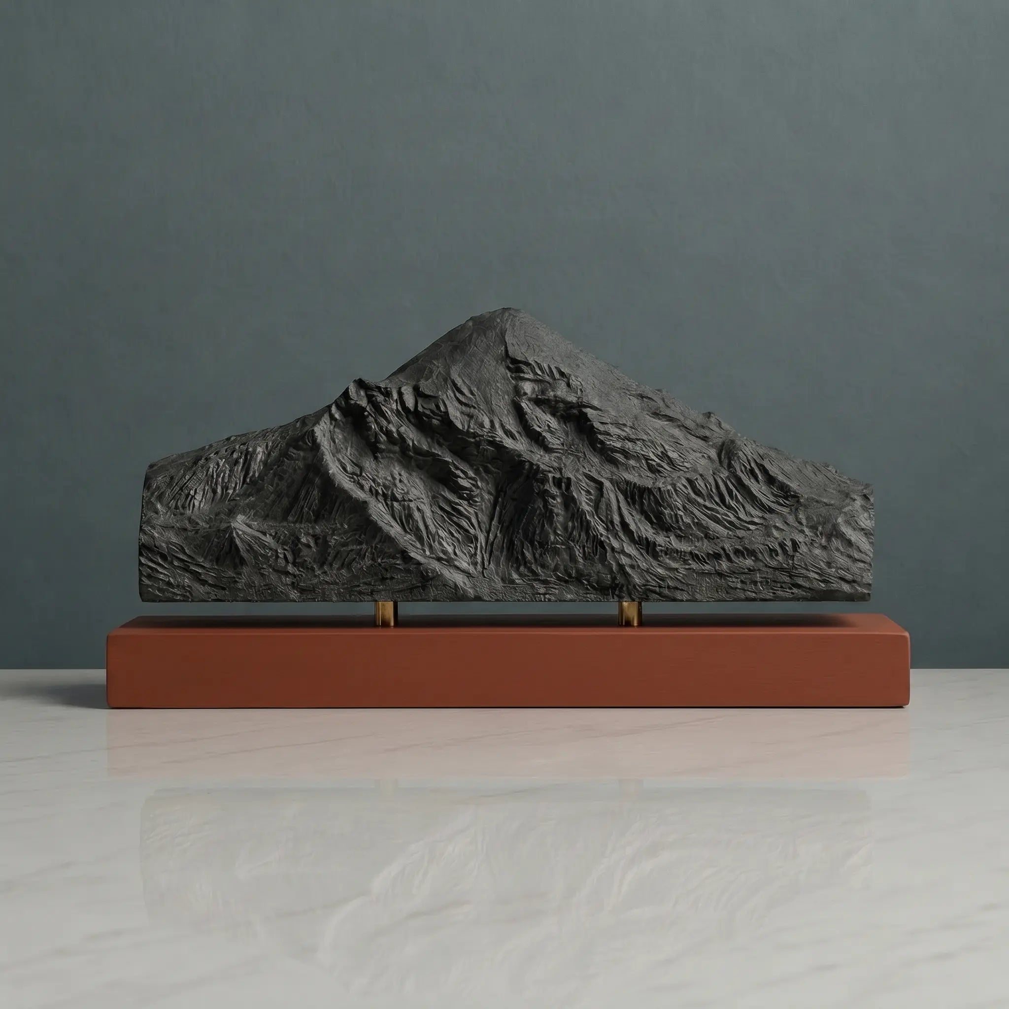 Pico de Orizaba Sculpture (View from Orizaba, Mexico) Sculpted Peaks