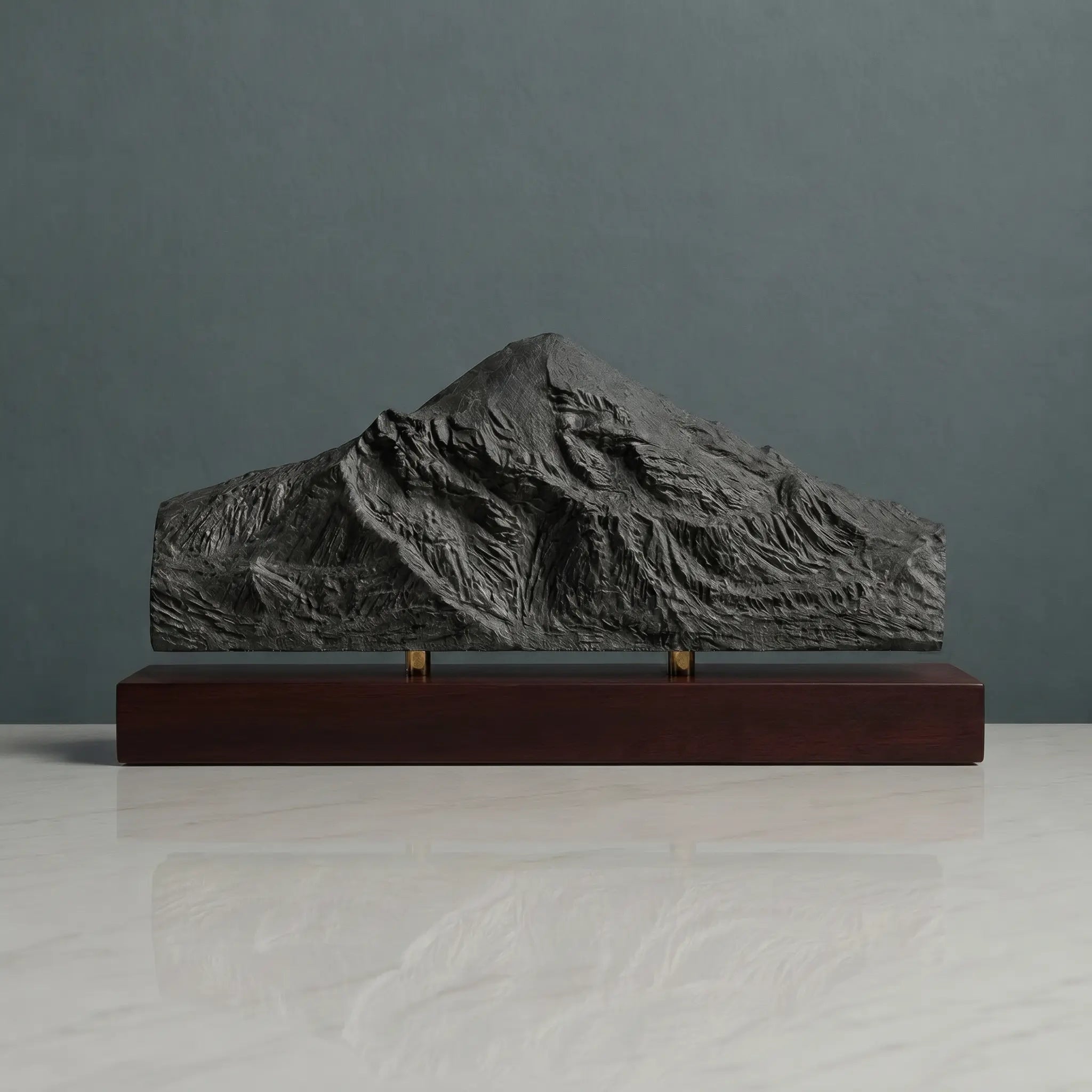 Pico de Orizaba Sculpture (View from Orizaba, Mexico) Sculpted Peaks