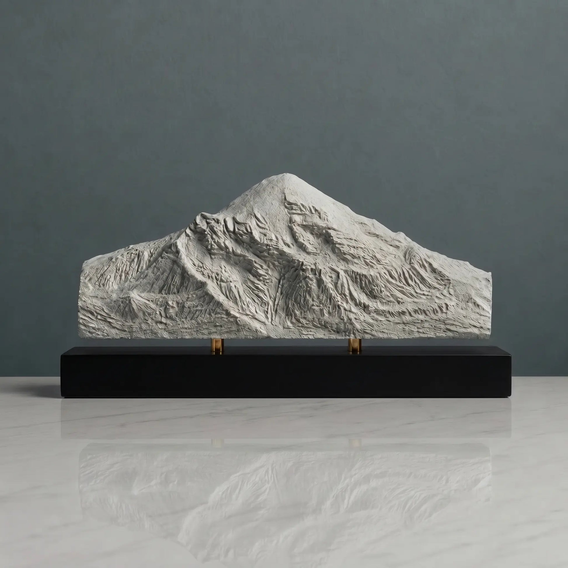 Pico de Orizaba Sculpture (View from Orizaba, Mexico) Sculpted Peaks