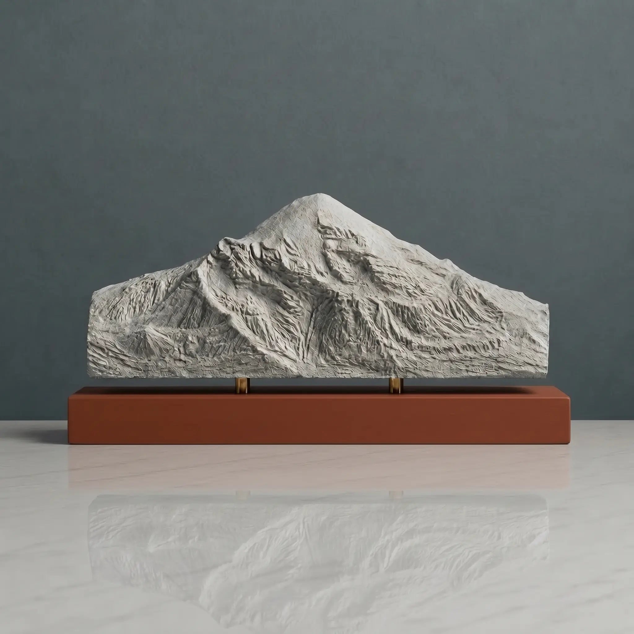 Pico de Orizaba Sculpture (View from Orizaba, Mexico) Sculpted Peaks
